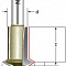 Фреза обгонная с V-образной канавкой Z=2 D=19x25.4x69 d1=12.7 S=8 ARDEN купить в Новосибирске - rodan.ru