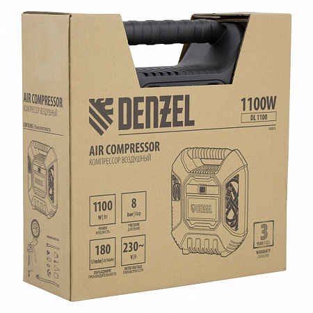 Компрессор воздушный DL1100 Denzel