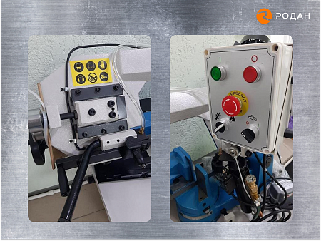 Ручной ленточнопильный станок для резки металла MetalTec BS 170 FHE (380 V)