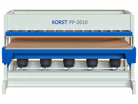 Холодный пневматический пресс Korst PP-2010 для склеивания и облицовки заготовок