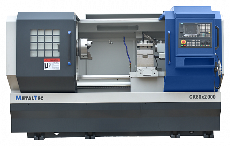 Токарный станок c ЧПУ с прямой станиной MetalTec CK 80x2000 купить в Новосибирске - rodan.ru