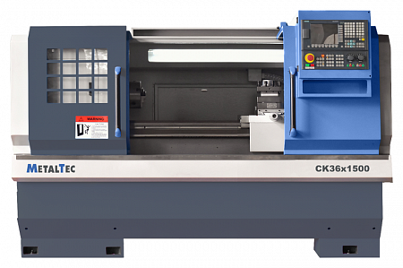 Токарный станок c ЧПУ с горизонтальной станиной MetalTec CK 36x1500 купить в Новосибирске - rodan.ru